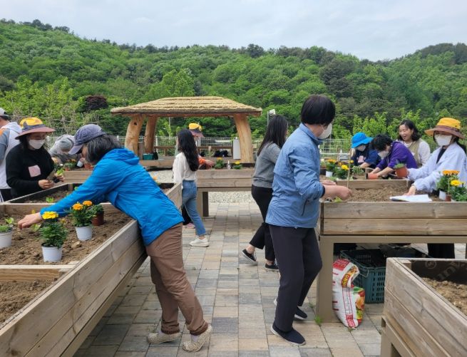 우수 치유 농업시설