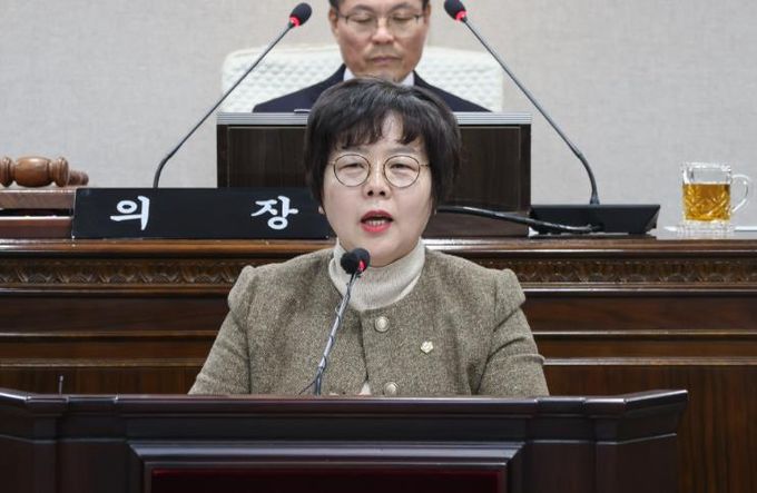 홍성군의회 이정희 의원 5분 자유 발언
