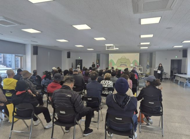 여주시 오학동지역사회보장협의체, ‘오학, 나눔을 잇다’ 대상자에 산불 예방 교육 실시