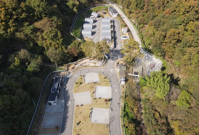 전월산국민여가캠핑장 전경사진