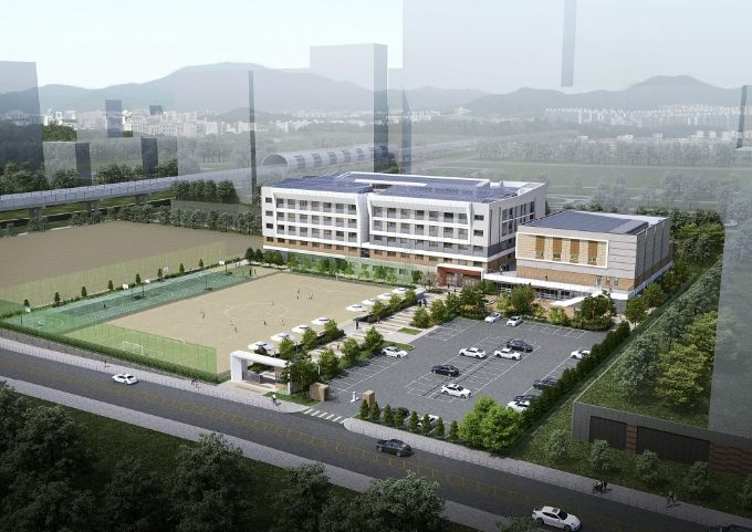 신설 학교 조감도