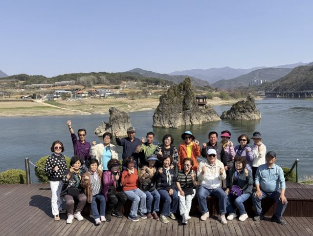 신양면 바르게살기위원회 선진지 견학 사진
